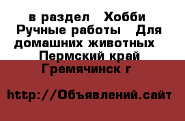  в раздел : Хобби. Ручные работы » Для домашних животных . Пермский край,Гремячинск г.